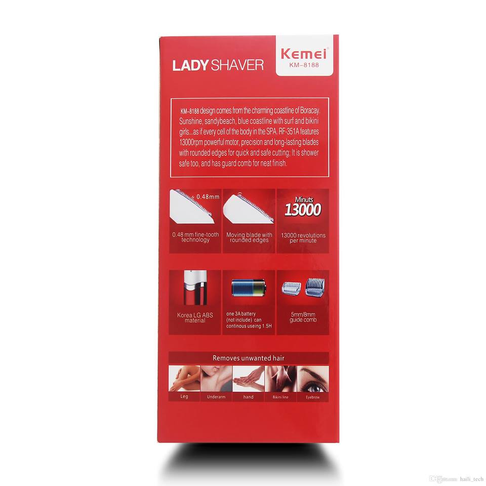 เครื่องกันคิ้วไฟฟ้า Kemei XL-8188