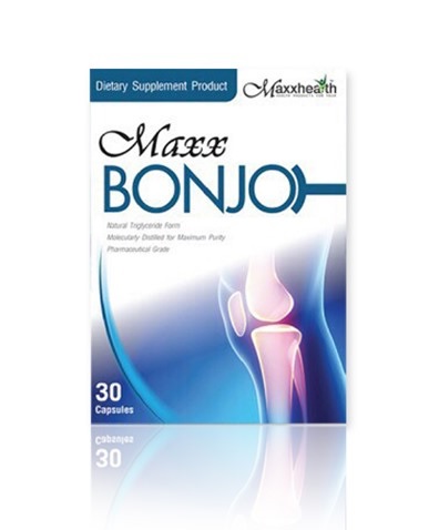 MAXX BONJO แม็กซ์ บอนโจ 30 CAPSULES เสริมสร้างกระดูก ซ่อมแซมส่วนที่สึกหรอของร่างกาย การรักษาแผลเป็นของร่างกายช่วยซ่อมแซมผิวหนัง ข้อต่อต่างๆ