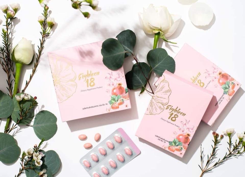 18 Eighteen เอธทีน ผลิตภัณฑ์อาหารเสริมดูแลผิว ราคา 350 บาท