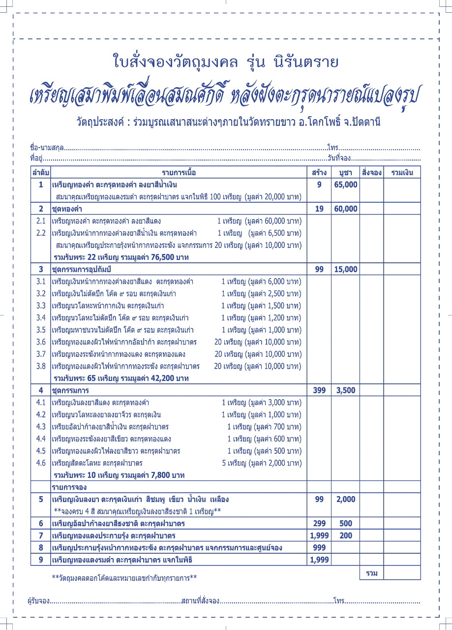 เหรียญเสมาหลวงปู่ทวด พิมพ์เลื่อนสมณศักดิ์หลังฝังตะกรุดนารายณ์แปลงรูป รุ่นนิรันตราย วัดทรายขาว ปัตตานี ปี 2558 (ตำแหน่งการตอกโค๊ต)