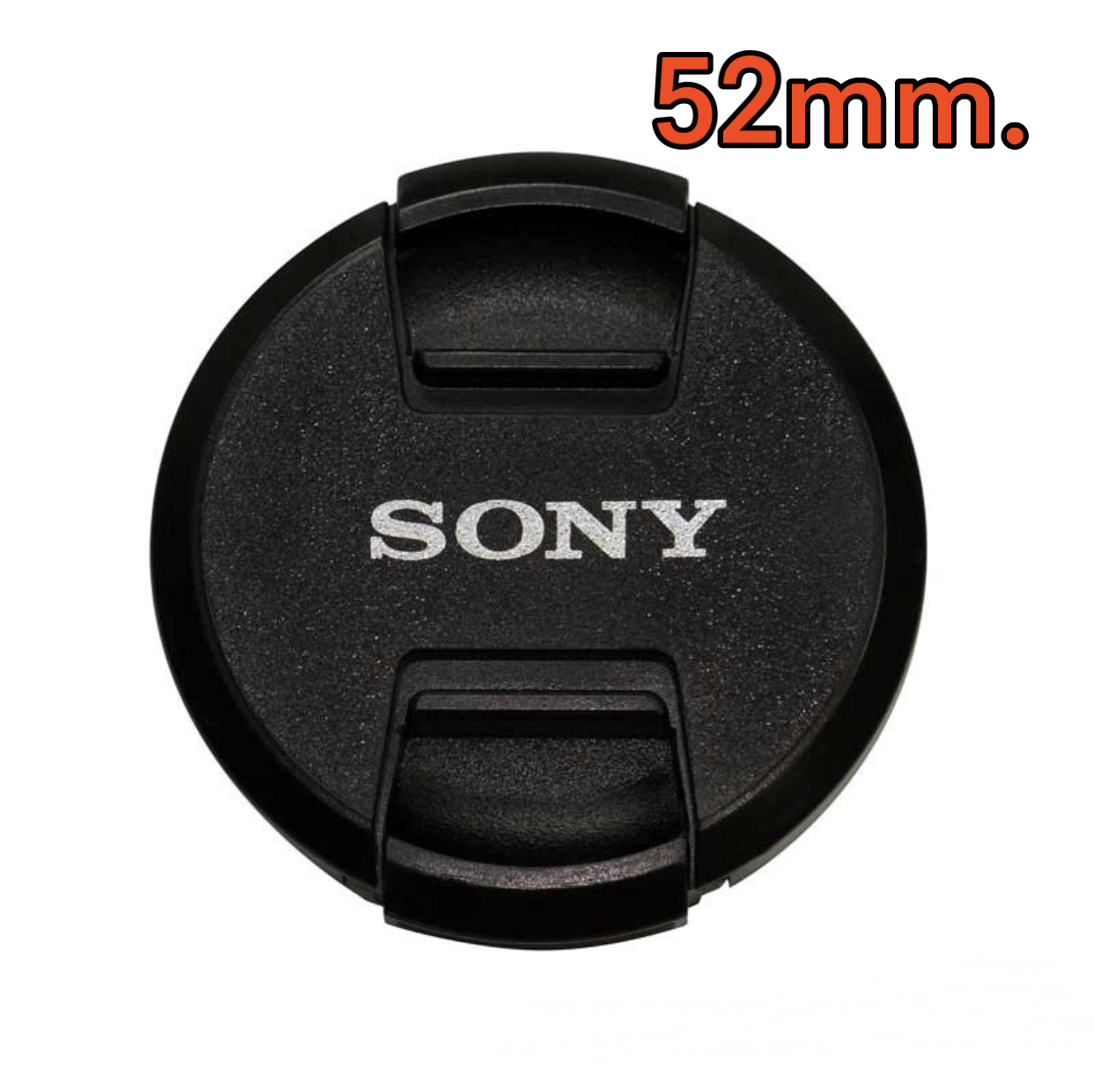 ฝาปิดเลนส์ โซนี่ ขนาด 52 มม. พร้อมสายคล้อง ใช้กับทุกยี่ห้อ Snap-on Lens cap Size 52mm ฝาปิดใช้กับหน้าเลนส์ ฟิลเตอร์ขนาด 52มม