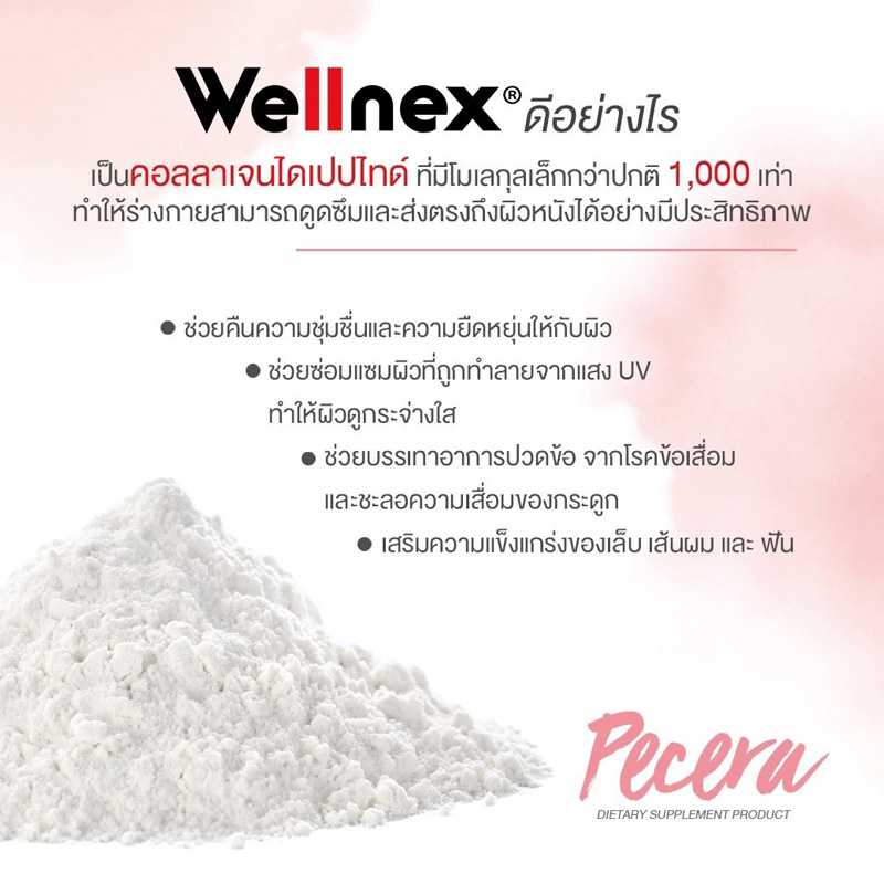 Wellnex collagen ช่วยเรื่องอะไร