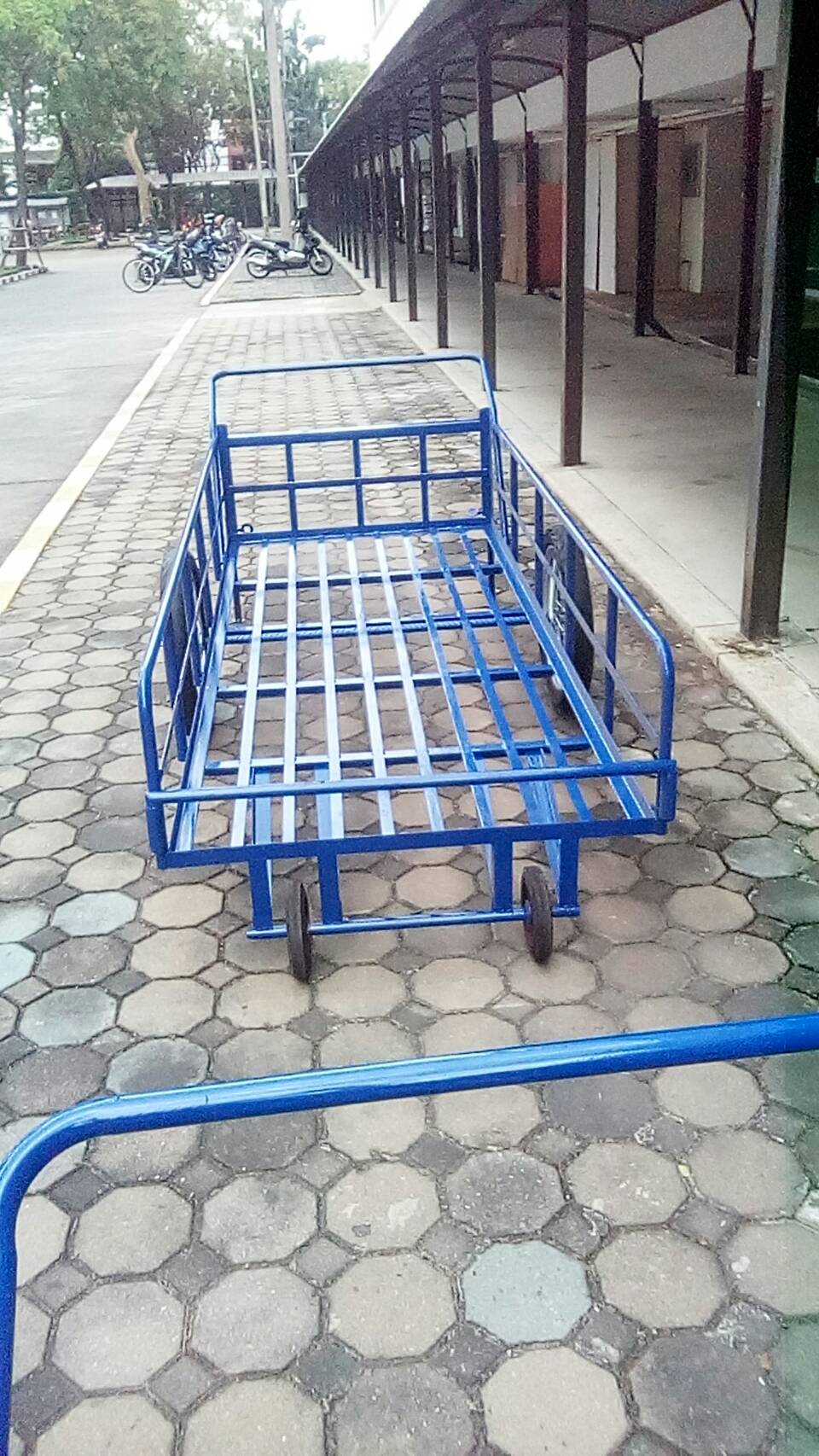 รถเข็นของ ขนาด 100×240ซม.เหล็กใหญ่(พิเศษ)