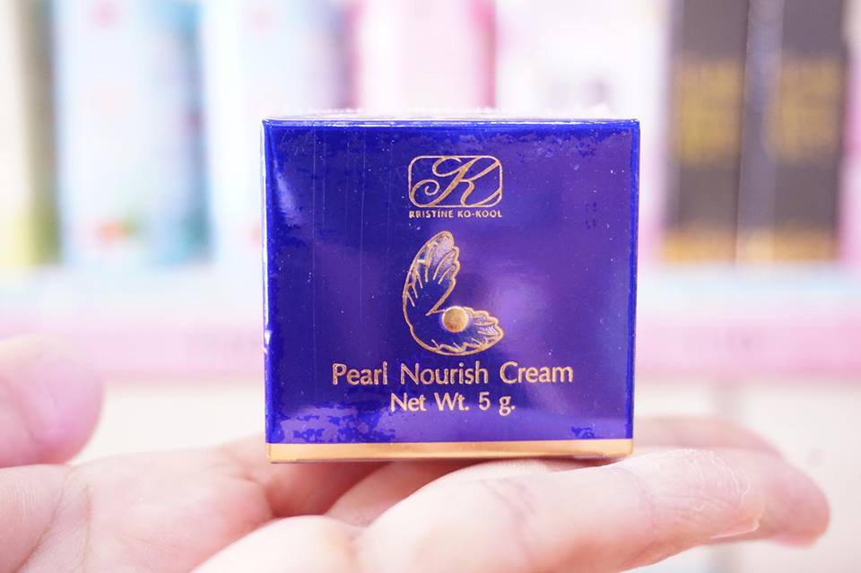 Kristine Ko-Kool Pearl Nourish Cream By Kangzen ครีมไข่มุกหน้าใส