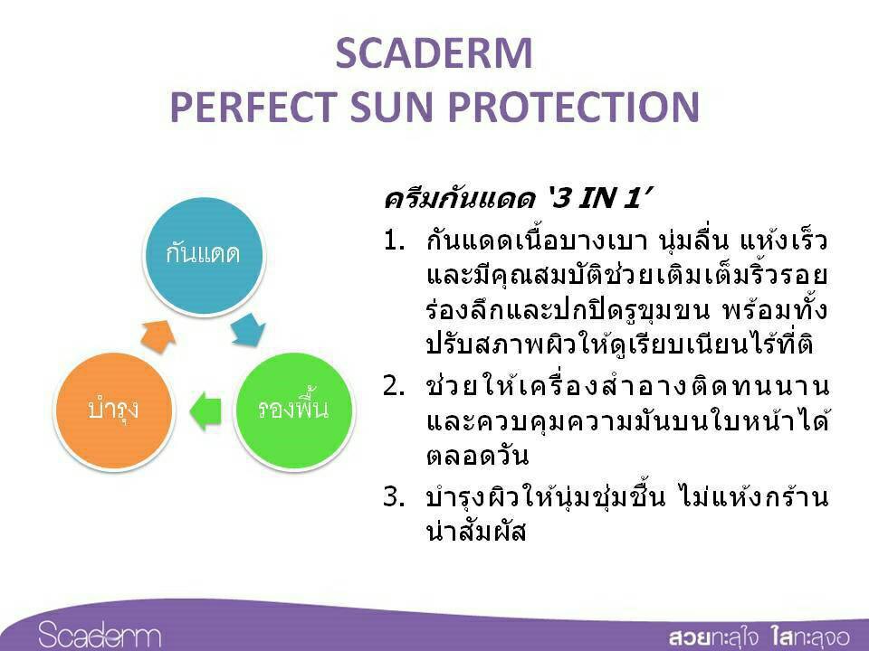 Scaderm Perfect Sun Protection SPF50+ PA++++ 
