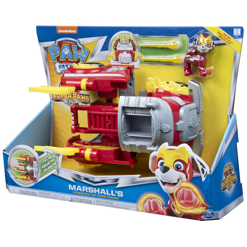 Paw Patrol Mighty Pups รถของเล่น พาวพาโทรล Changing Vehicle