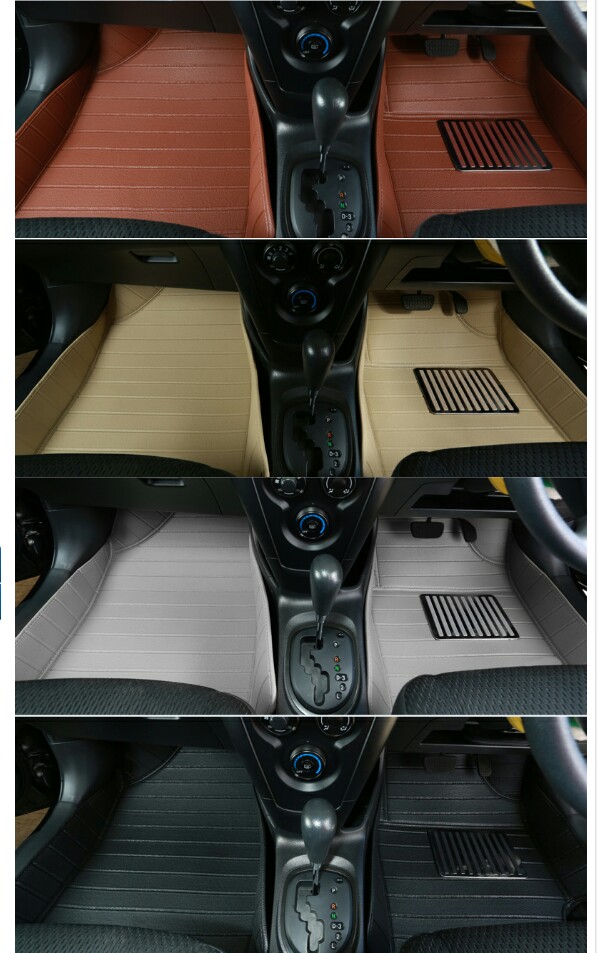 ถาดปูพื้นรถยนต์ 5D เข้ารูป 100 % Toyota Yaris สำเนา