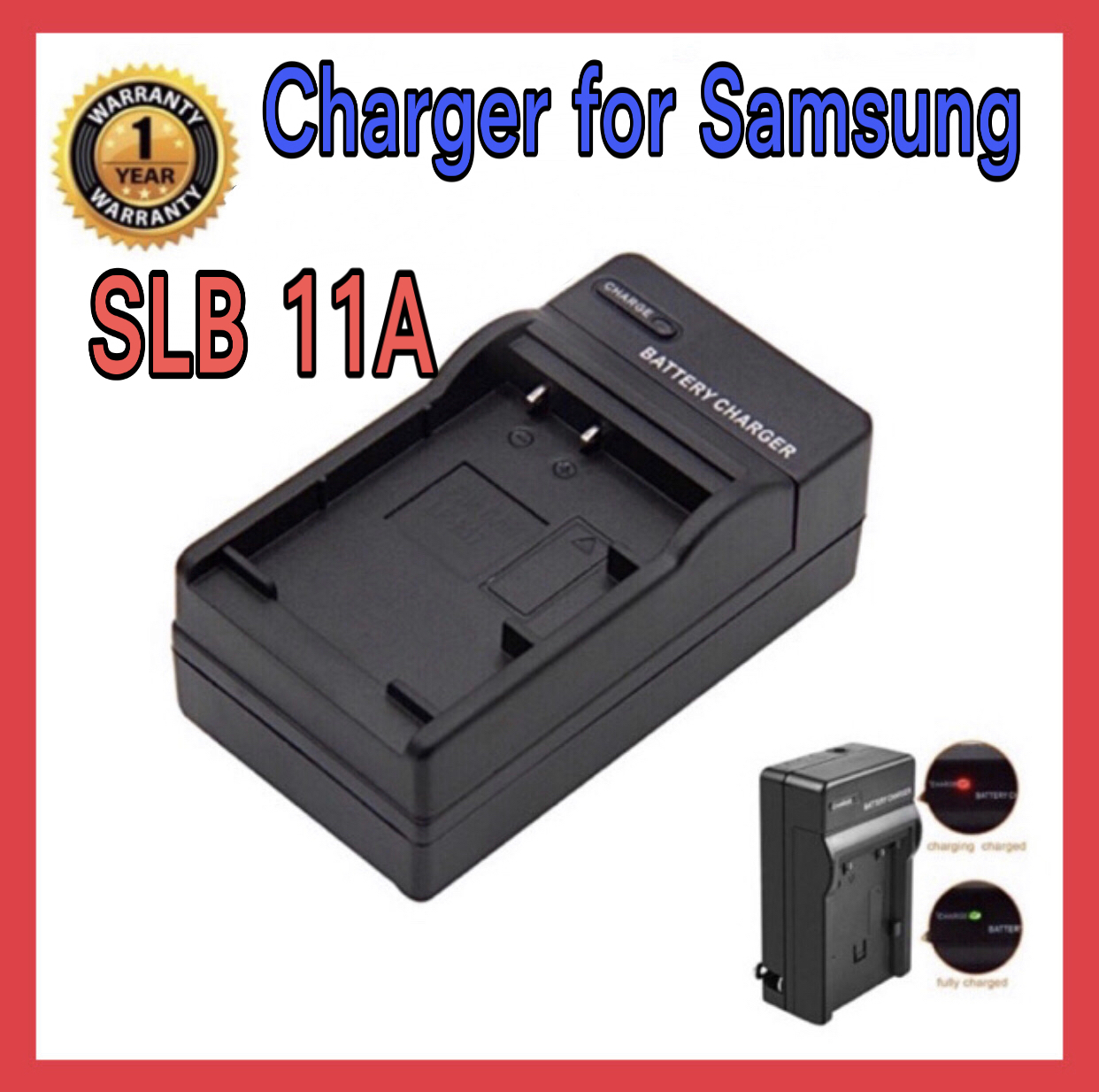 แท่นชาร์จแบตกล้อง ซัมซุง SBL-11A,10A/ SAMSUNG CHARGER SBL-11A/10A