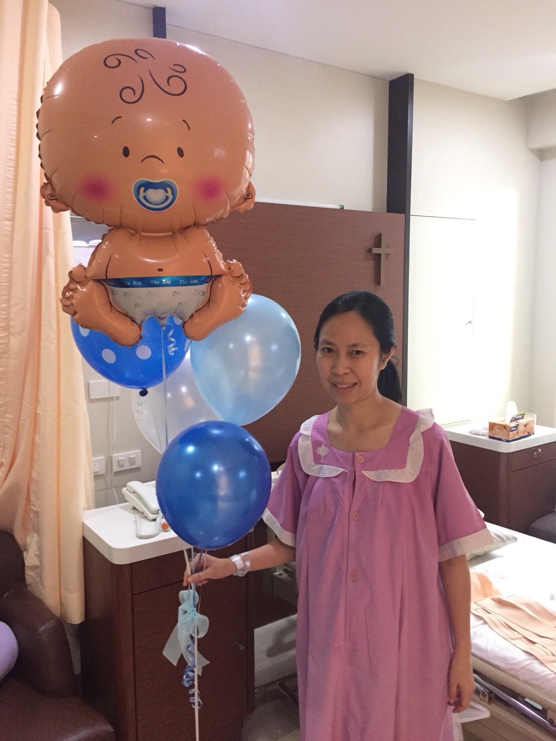 ลูกโป่งเด็กแรกเกิด New Born welcome baby