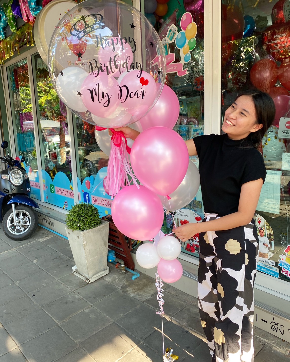 ลูกโป่งหัวใจ วาเลนไทน์ Valentine balloon