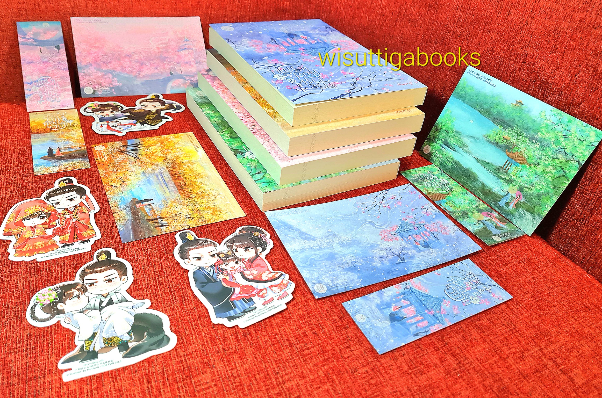 กระวานน้อยแรกรัก (4เล่มจบ+จิบิ+ที่คั่น+โปสการ์ดครบ) : ปู้จื่อซื่อเคอไช่ เขียน , เฉินซี แปล