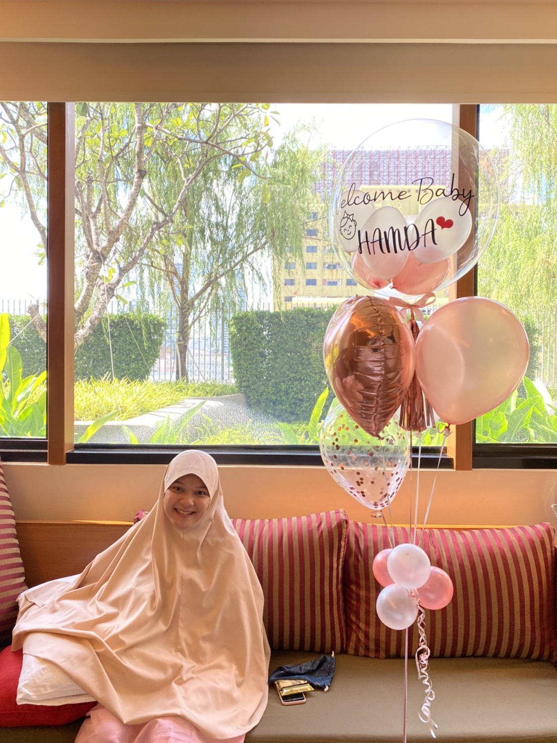 ลูกโป่งวันเกิดเด็กแรกเกิด New Born welcome baby