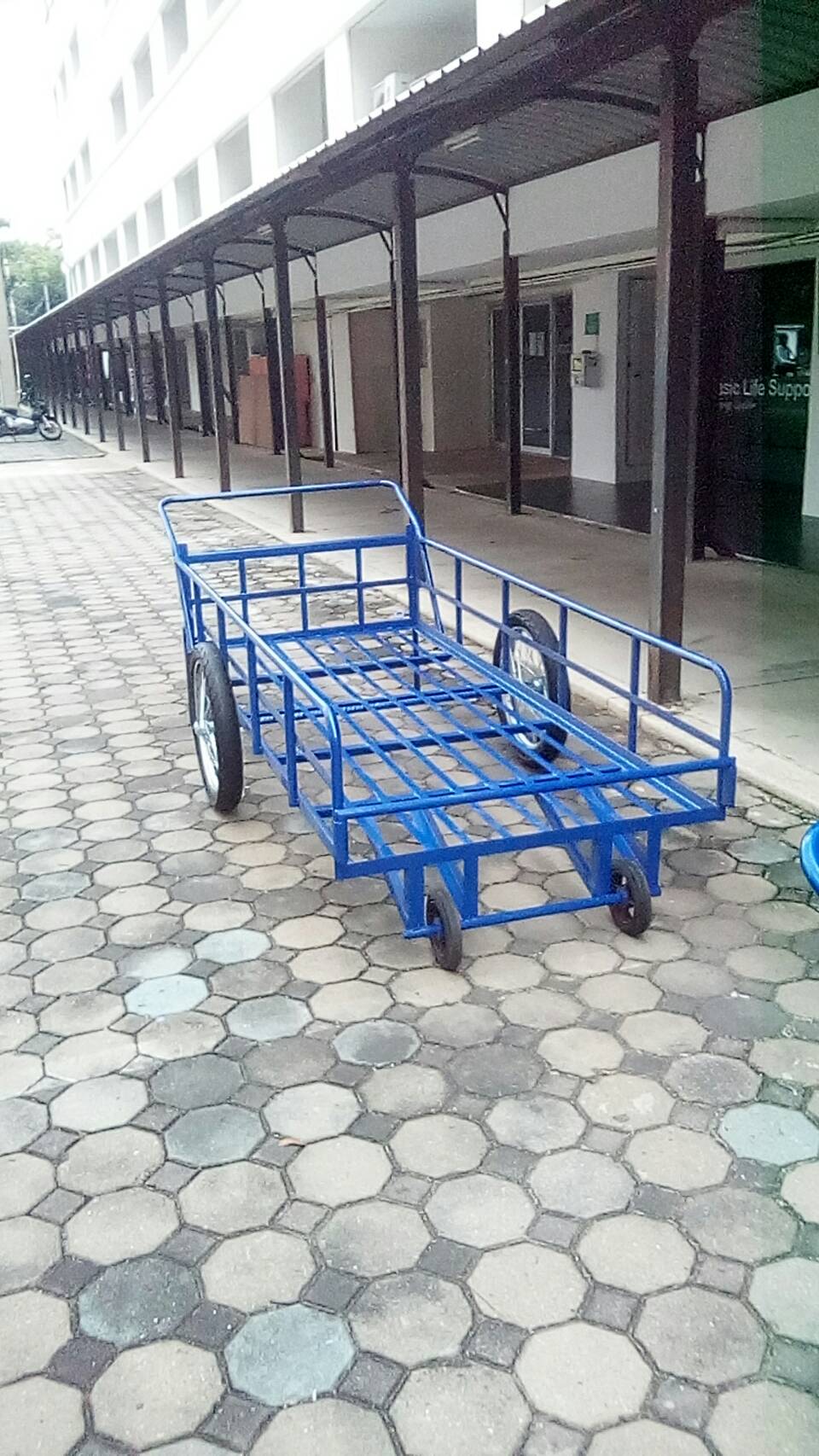 รถเข็นของ ขนาด 100×240ซม.เหล็กใหญ่(พิเศษ)
