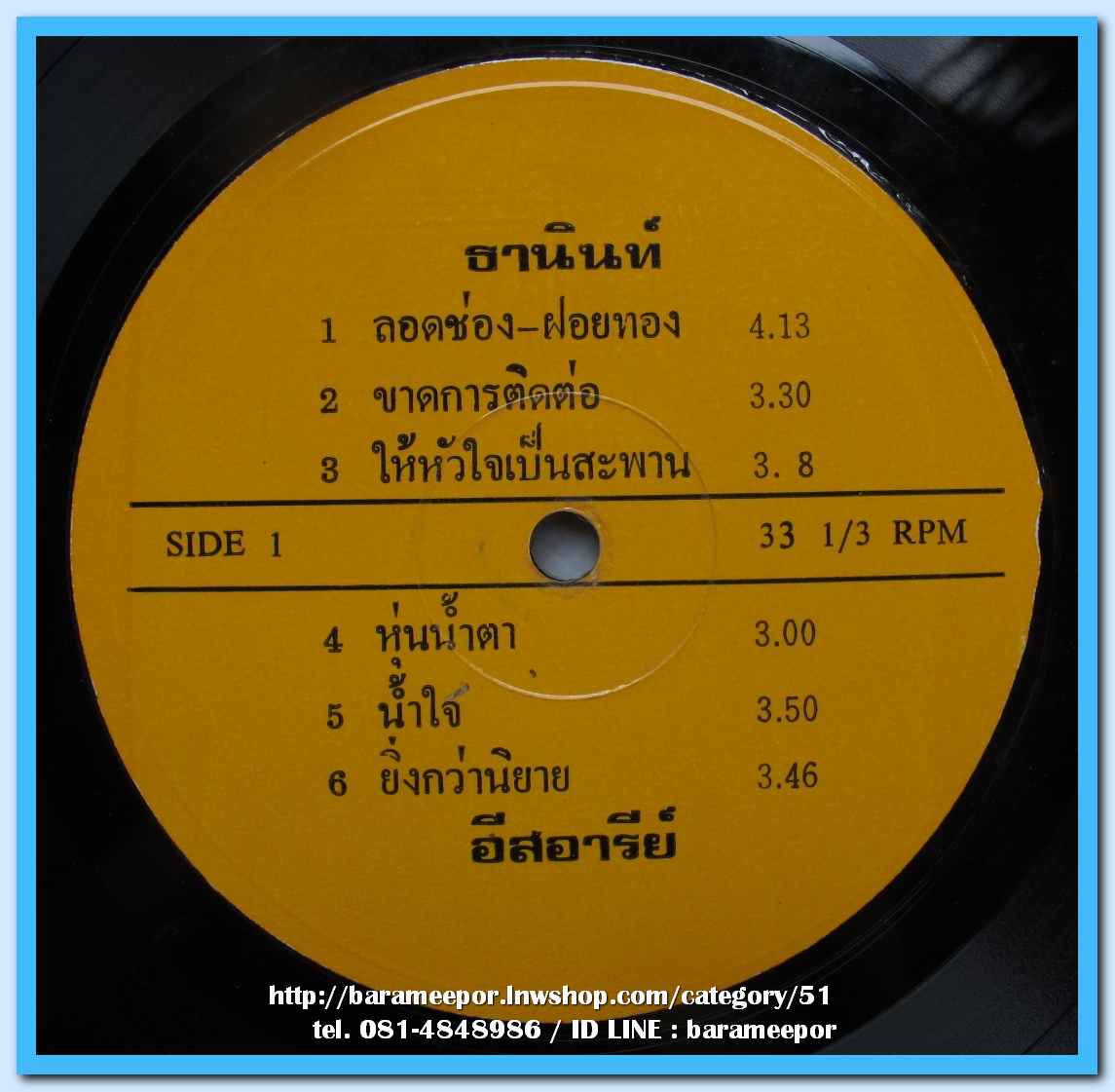 ธานินทร์ อินทรเทพ ชุด ขาดการติดต่อ..1