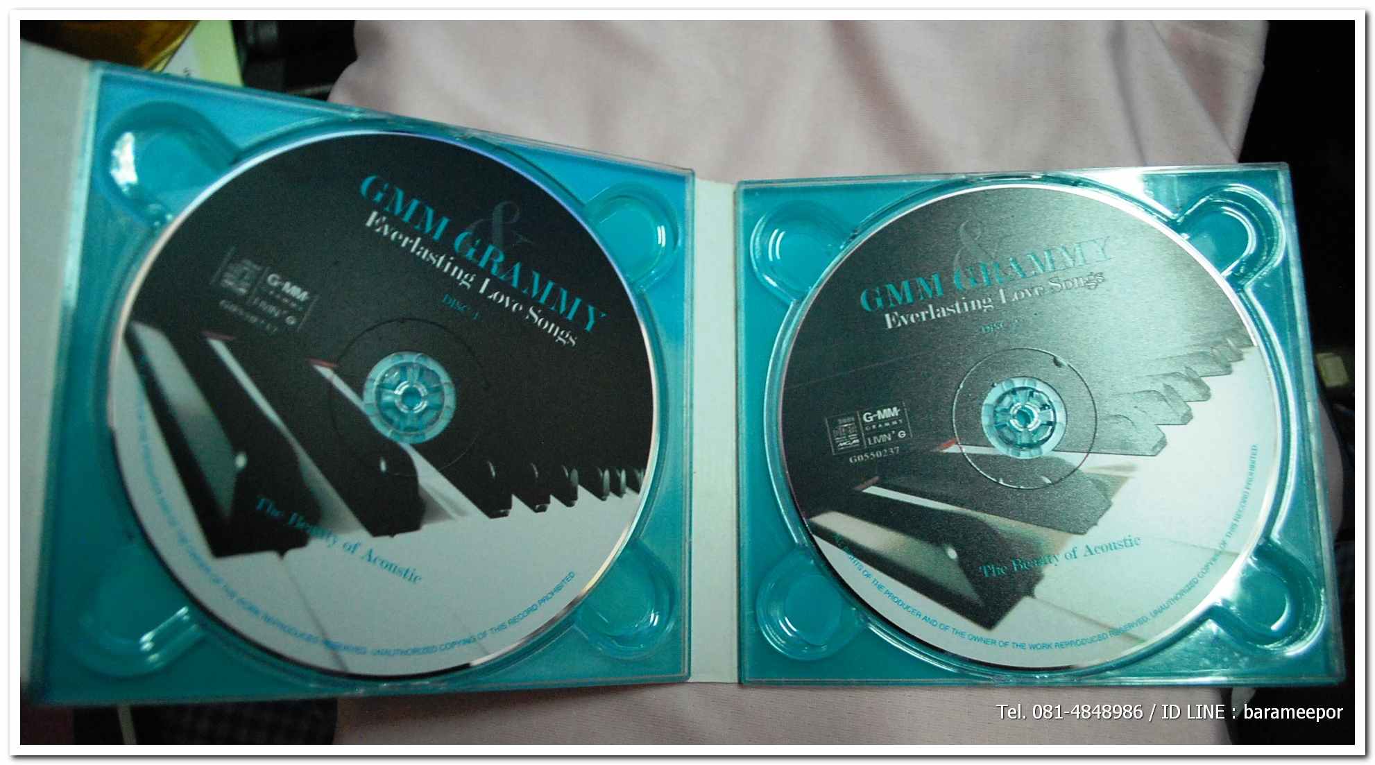 GMM GRAMMY Everlasting Lovr Song เพลงเพราะๆ แกรมมี่ รวม 2 ชุด 4 แผ่น