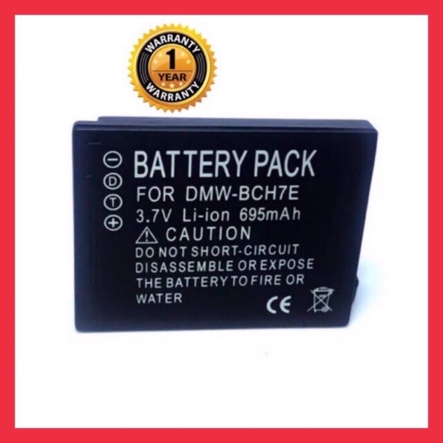แบตเตอรี่ พานาโซนิค BCH7/PanasonicBattery DMW BCH7 แบตเตอรี่กล้อง Panasonic DMW-BCH7 DMW-BCH7E DMW-BCH7GK แบตใช้กับกล้อง Panasonic DMC-TS10 , Lumix DMC-FP3 FP7