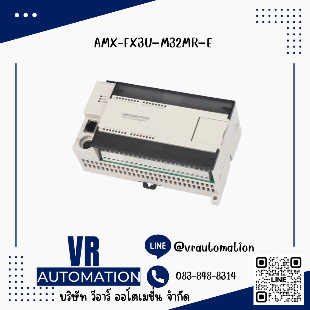 AMSAMOTION PLC AMX-FX3U–M26MR–E ,AMX-FX3U–M26MT–E ,AMX-FX3U–M32MR–E ,AMX-FX3U–M32MT–E ,AMX-FX3U–M26MT ,AMX-FX3U–M26MR ,AMX-FX3U–48MR ,AMX-FX3U–14MR–MINI