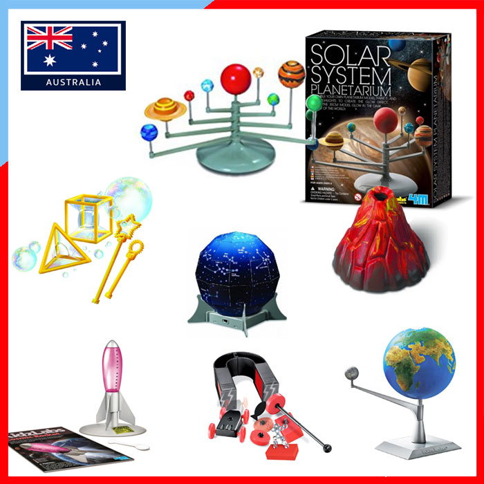 KD022 4M Kidz Labs ของแท้ประเทศออสเตรเลีย ชุดทดลองวิทยาศาสตร์ ชุดทดลองภูเขาไฟ ระบบสุริยะ ชุดจำลองดวงดาว สนามแม่เหล็ก