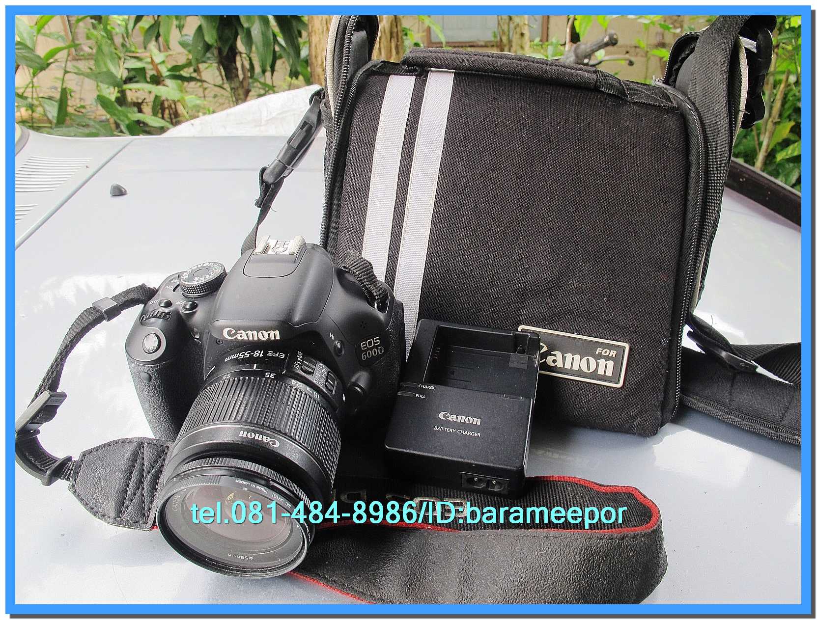 Canon รุ่น EOS 600D + เลนส์ 18-55 is ii + อุปกรณ์ครบ