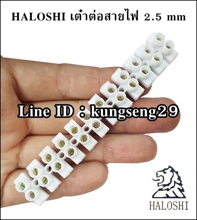 HALOSHI เต๋าต่อสายไฟ 2.5 mm (เส้น)