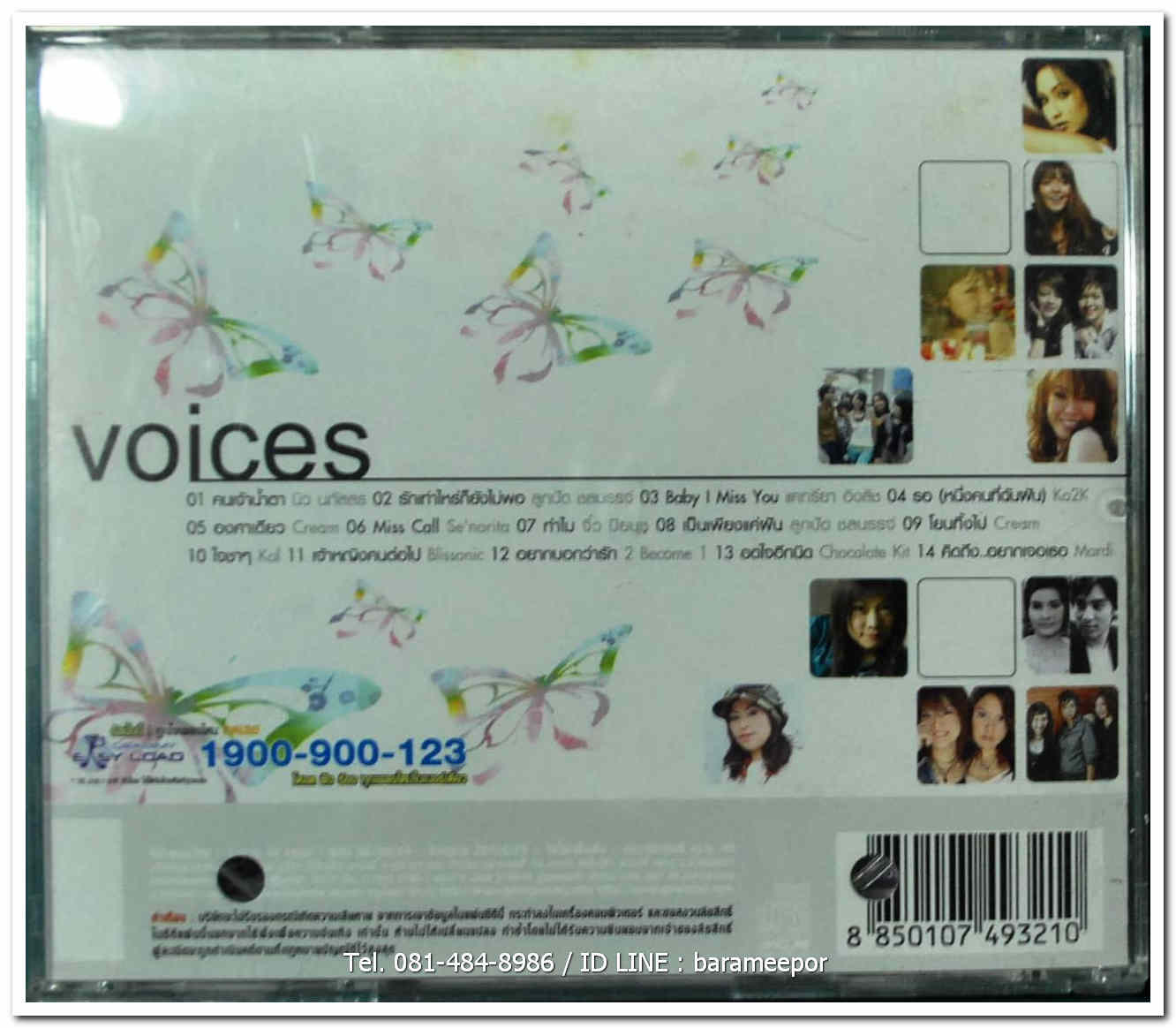 VOICES รวม 14 เพลงเพราะจากผู้หญิงเสียงดี