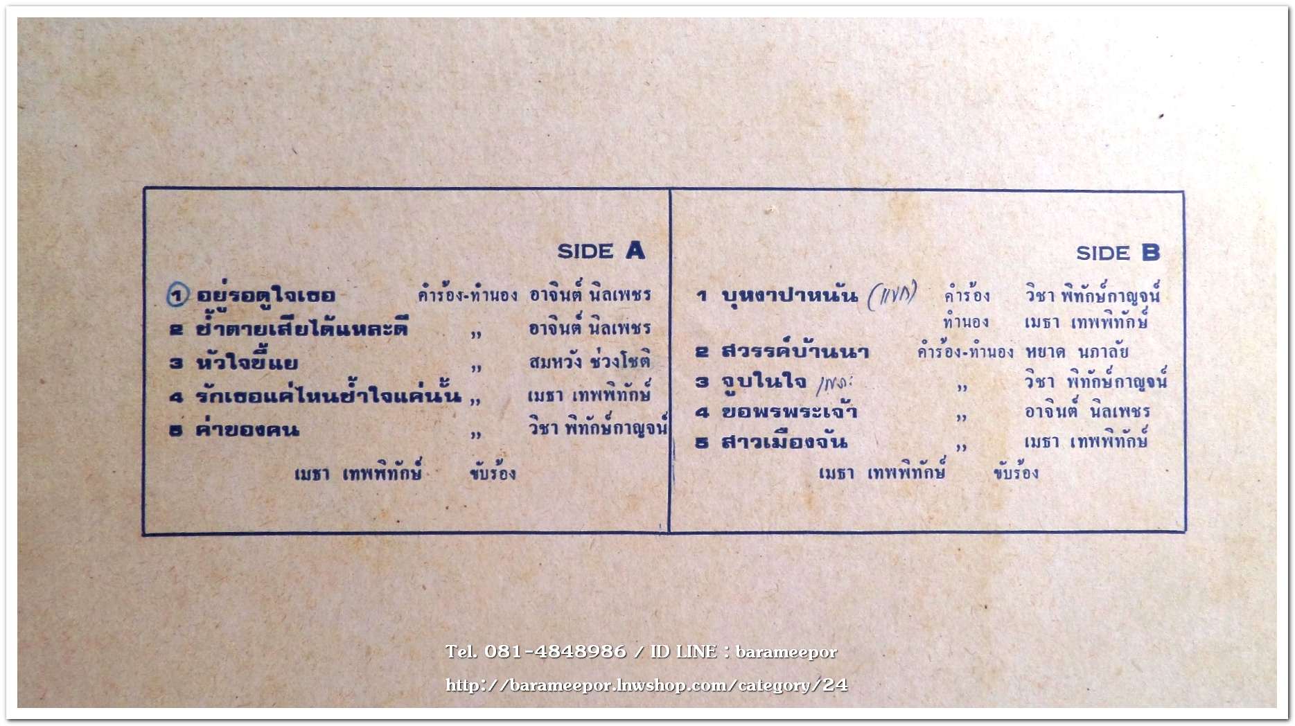 เมธา เทพพิทักษ์ ชุด อยู่รอดูใจเธอ