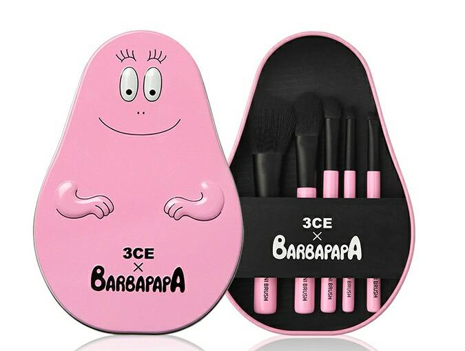 3CE x Barbapapa Brush Kit เซทแปรงแต่งหน้า