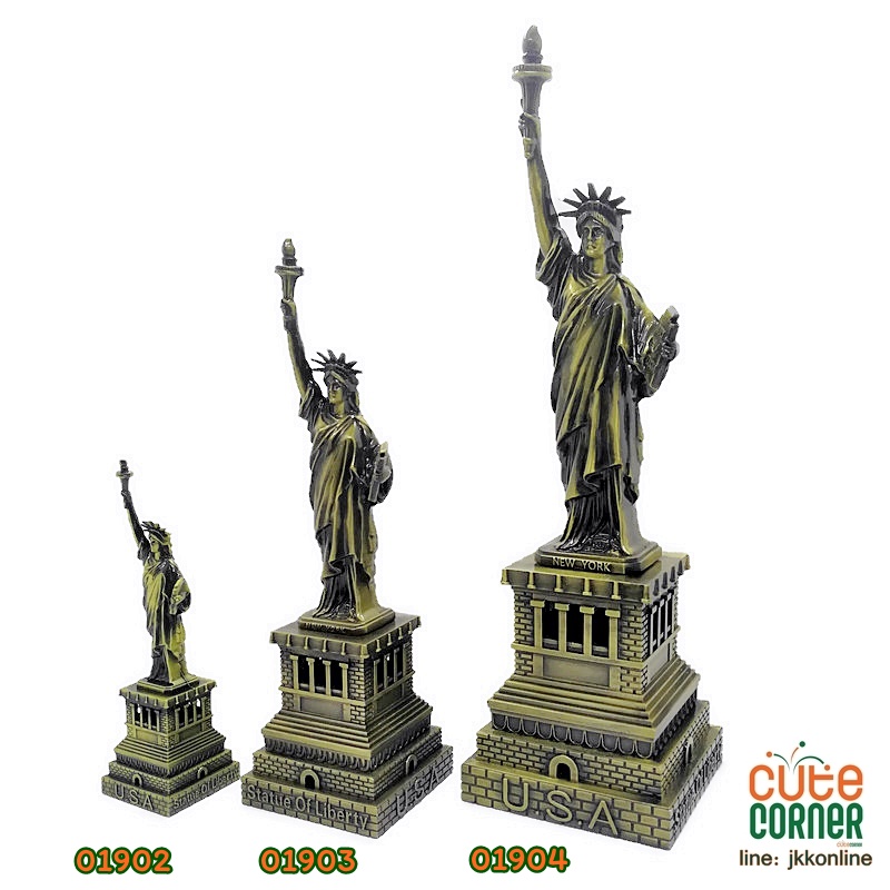 01903- โมเดลเทพีเสรีภาพ BL 26 ซม - ฟรีค่าส่ง