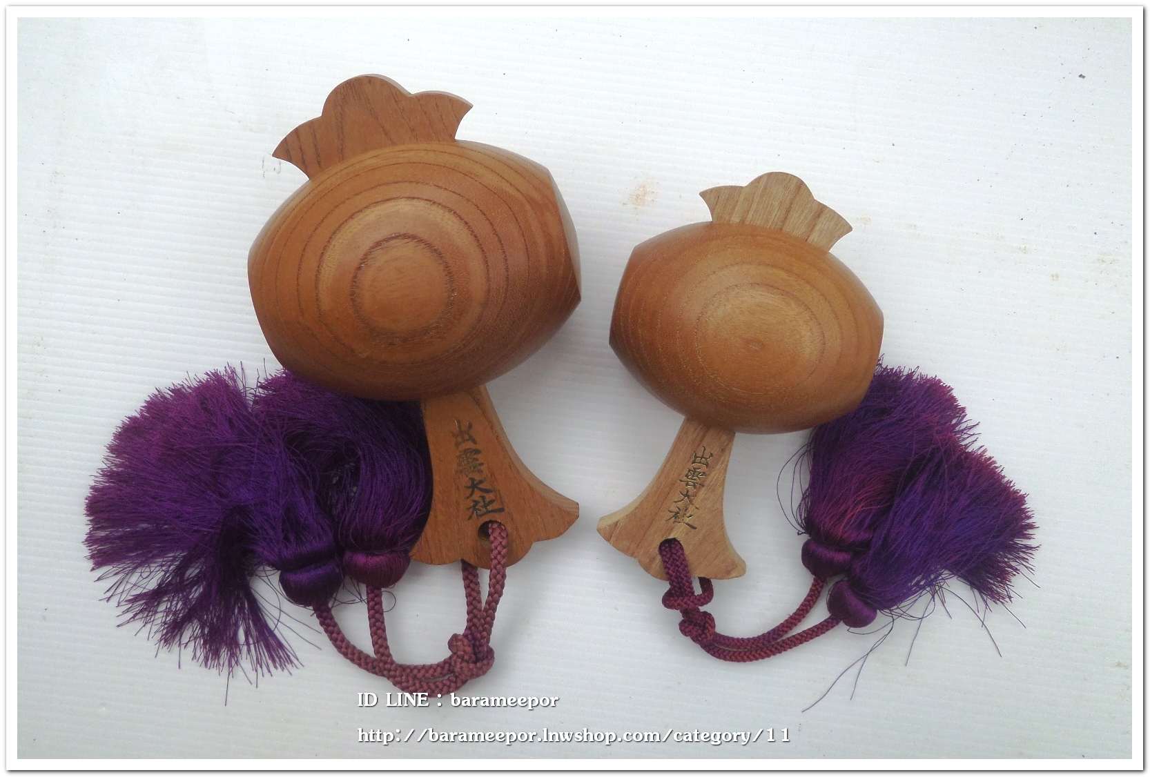 ผลิตภัณฑ์ไม้ญี่ปุ่น ขนาดสูง 8 นิ้ว ตัวใหญ่