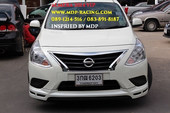 ชุดแต่งอเมร่า Nissan Almera 2010 2011 2012 2013 VIP