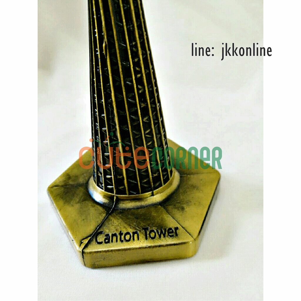 01717-โมเดลกวางโจวทาวเวอร์ 25 ซม - ฟรีค่าส่ง