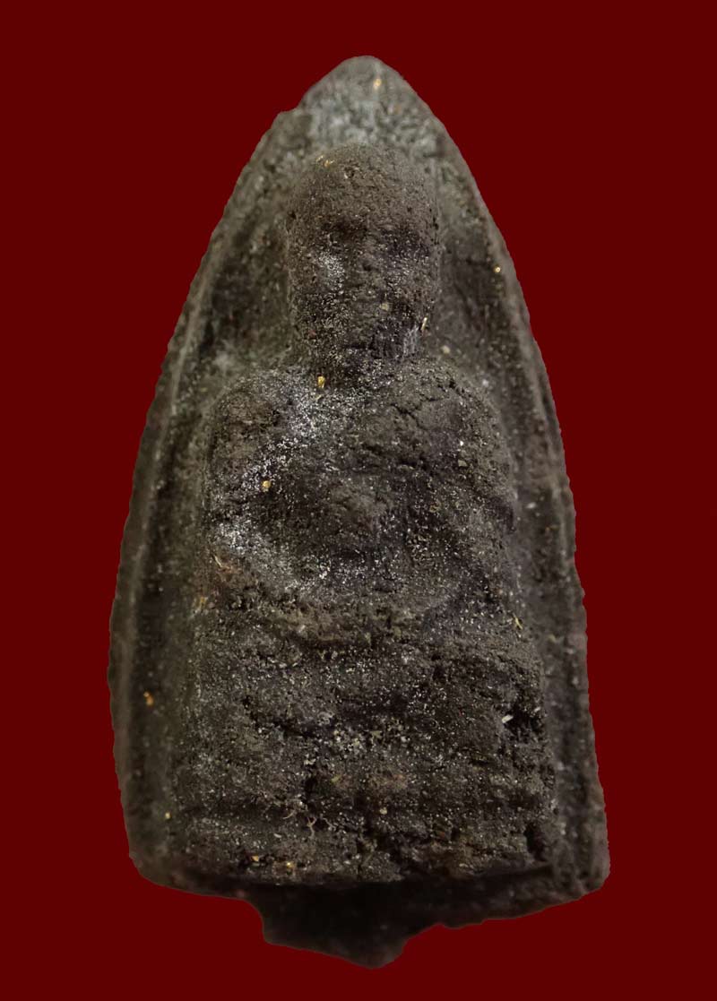 เนื้อว่าน (กดมือ) หลวงพ่อทวดเนื้อว่าน พิมพ์ใหญ่หลังเรียบ วัดนาประดู่ ปัตตานี