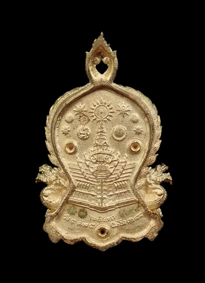 *เลขสวย 2244* เหรียญฉลุชิ้นเดียวหลวงพ่อโสธร จ.ฉะเชิงเทรา รุ่นเจริญพร ปี 2555 เนื้อบรอนซ์ หมายเลข 2244