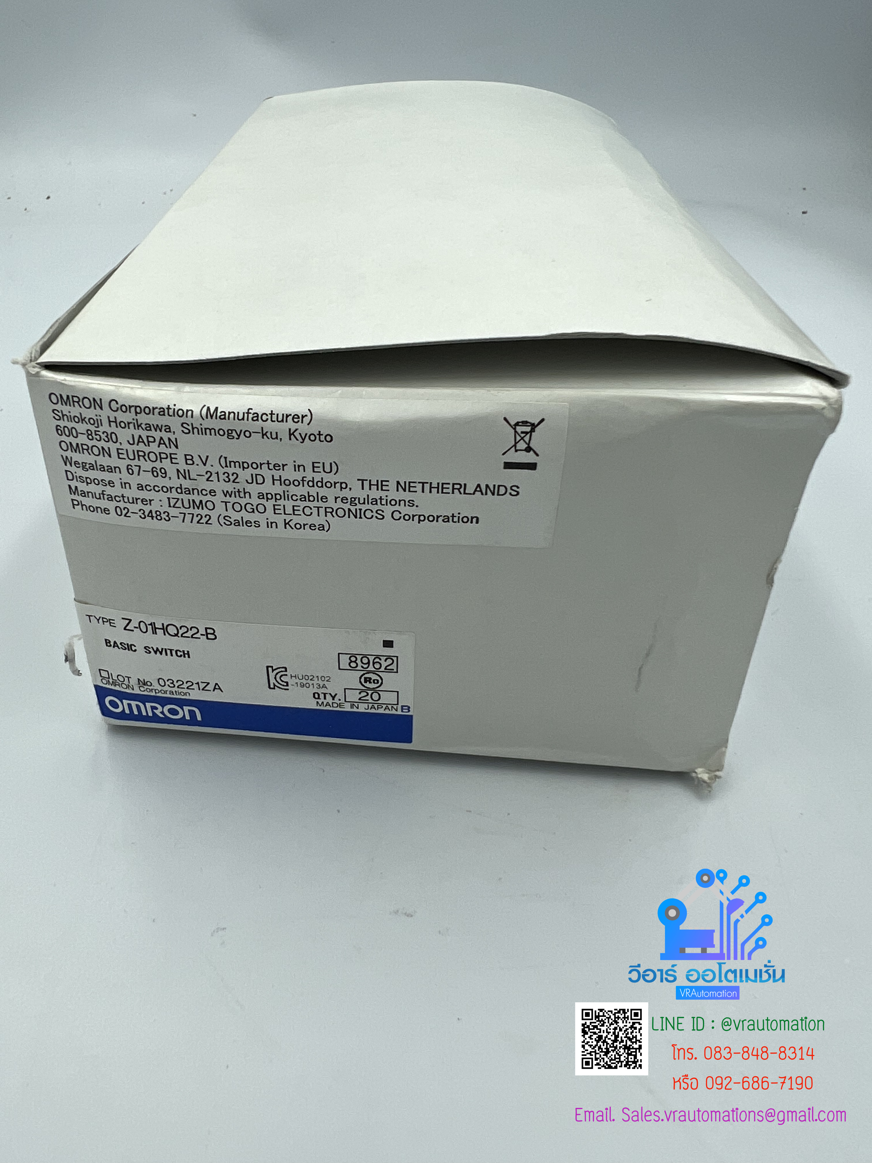 Omron Limit switch Z-01HQ22-B