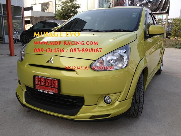 ชุดแต่งมิราจ Mirage EVO แต่ง แบบ มีซุ้มล้อ