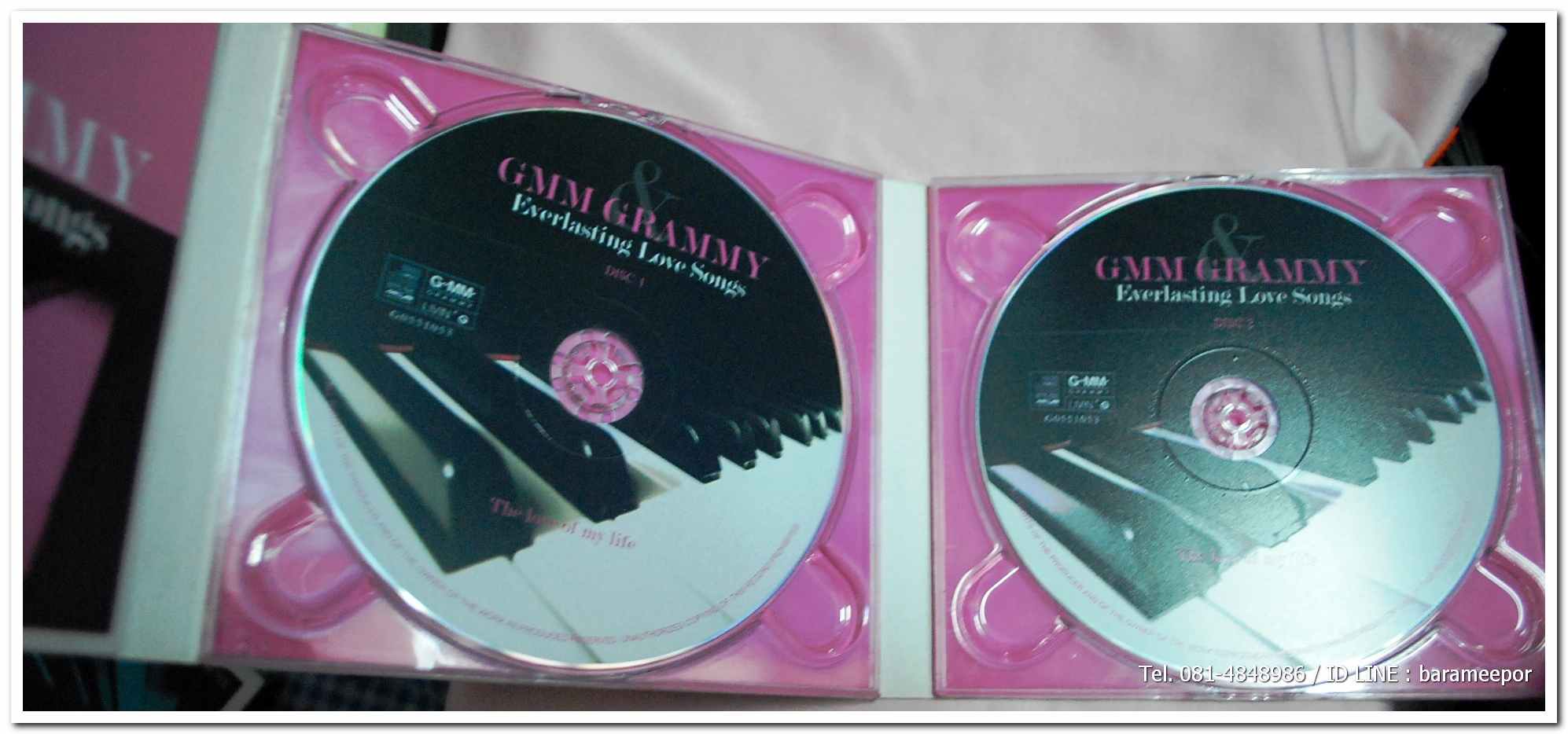 GMM GRAMMY Everlasting Lovr Song เพลงเพราะๆ แกรมมี่ รวม 2 ชุด 4 แผ่น