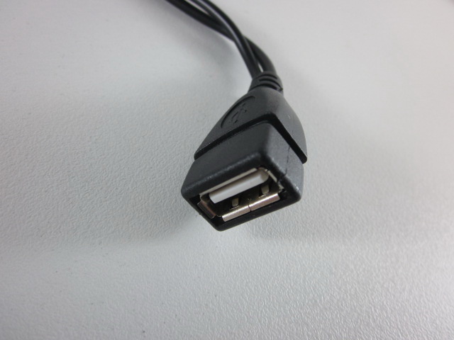 MICRO USB OTG +เพิ่มไฟ usb male