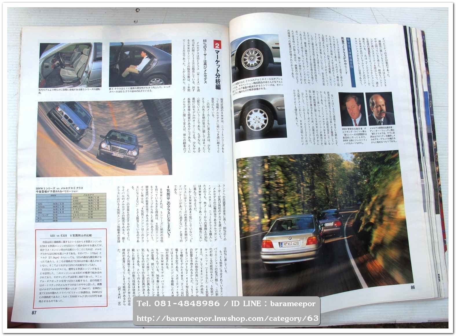 หนังสือนิตยสารรถยนต์ ไทย-เทศ มีหลายหัว หลายราคา