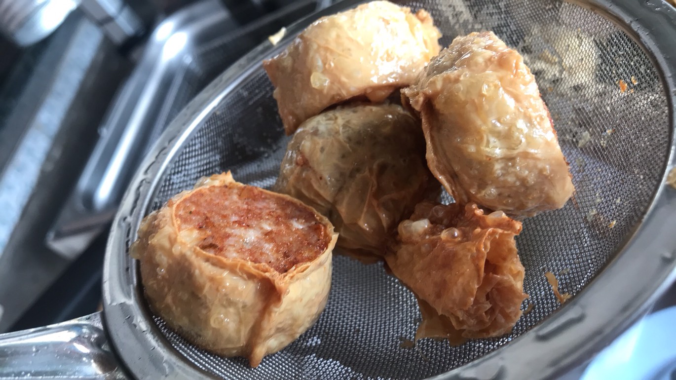 แผ่นฟองเต้าหู้ แบบเค็ม