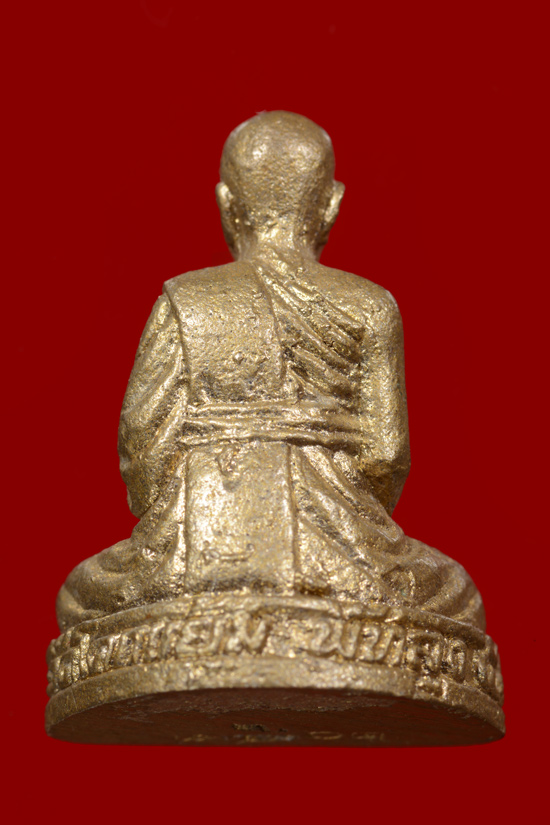 รูปหล่อโบราณดินไทย พ่อท่านเอียด วัดโคกแย้ม จ.พัทลุง