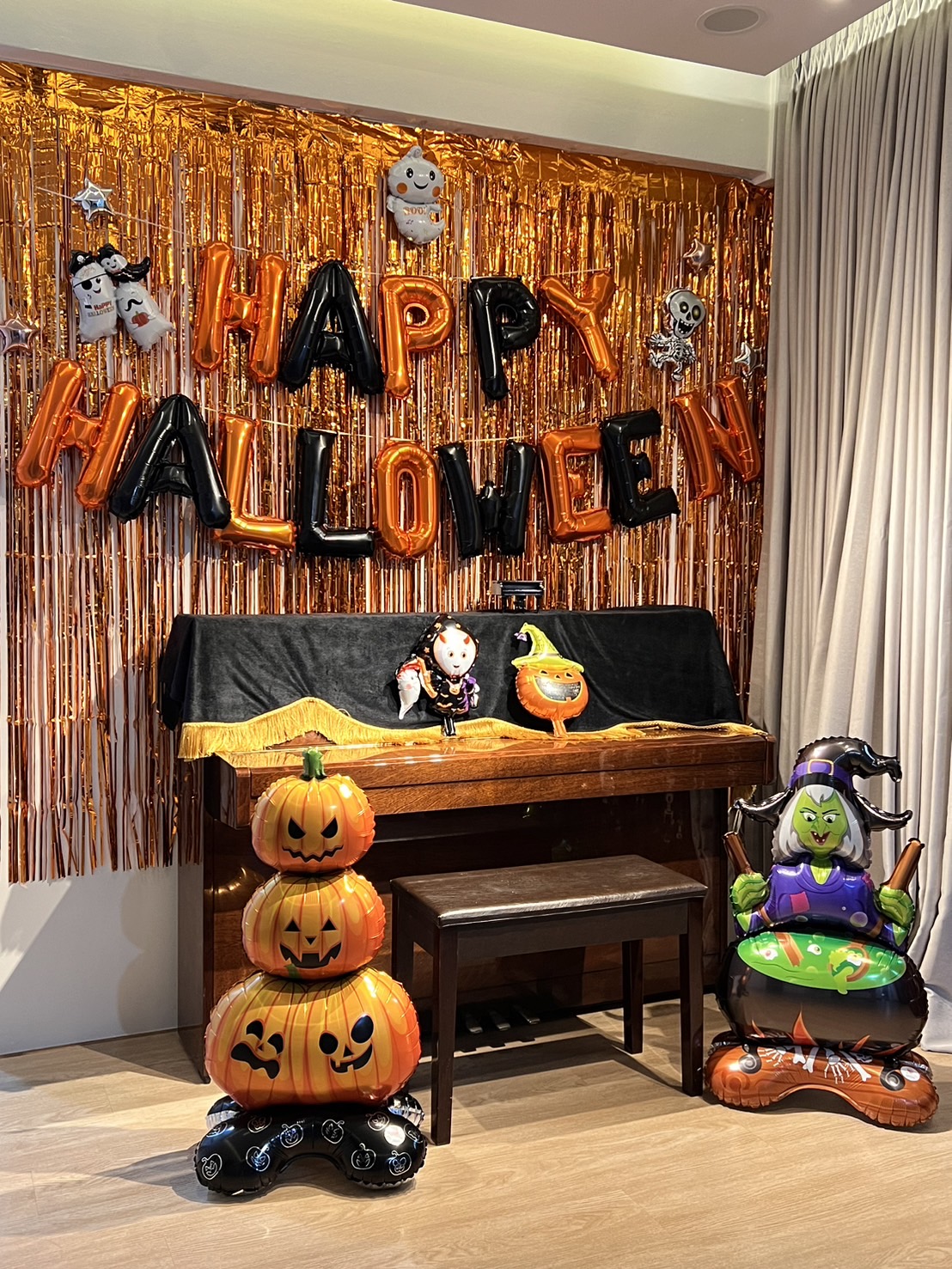 ลูกโป่งฮาโลวีน ผี balloon Halloween