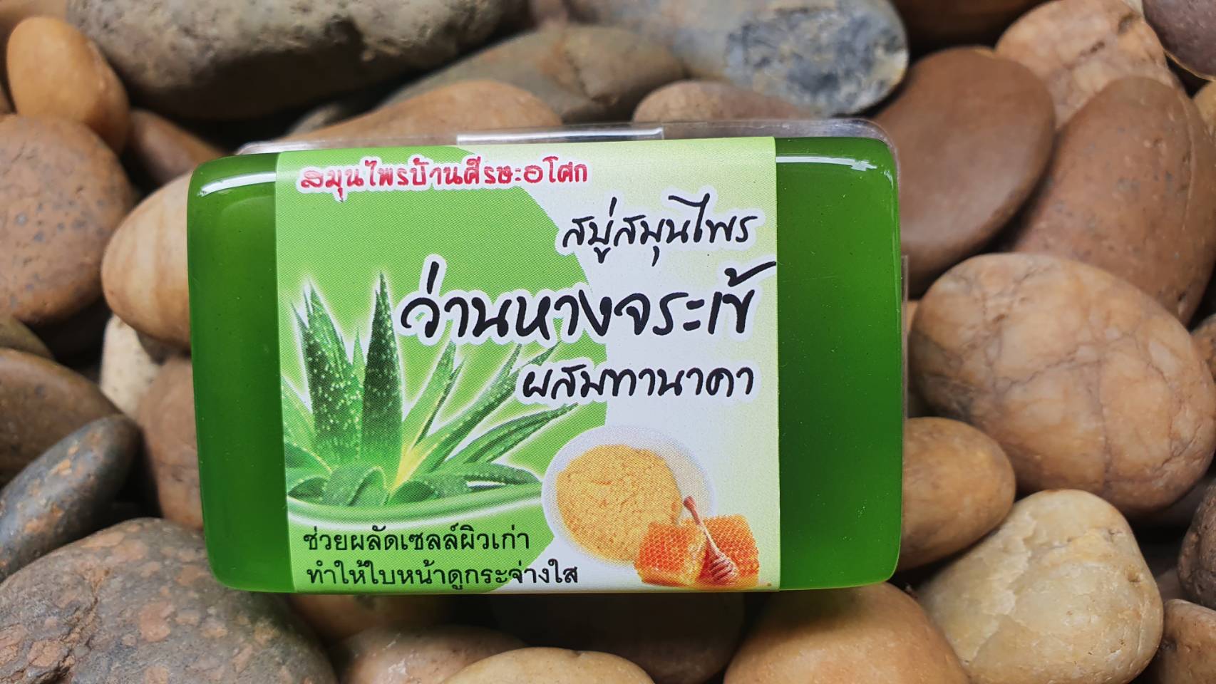 63-104-1600-1 สบู่ว่านหางจรเข้ + ทานาคา 50ก.ศีรษะอโศก