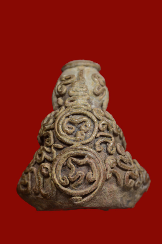 พระปิดตาทักษิณนพฤทธิ์ หลวงพ่อดำ วัดใหม่นภาราม (ตากใบ) นราธิวาส