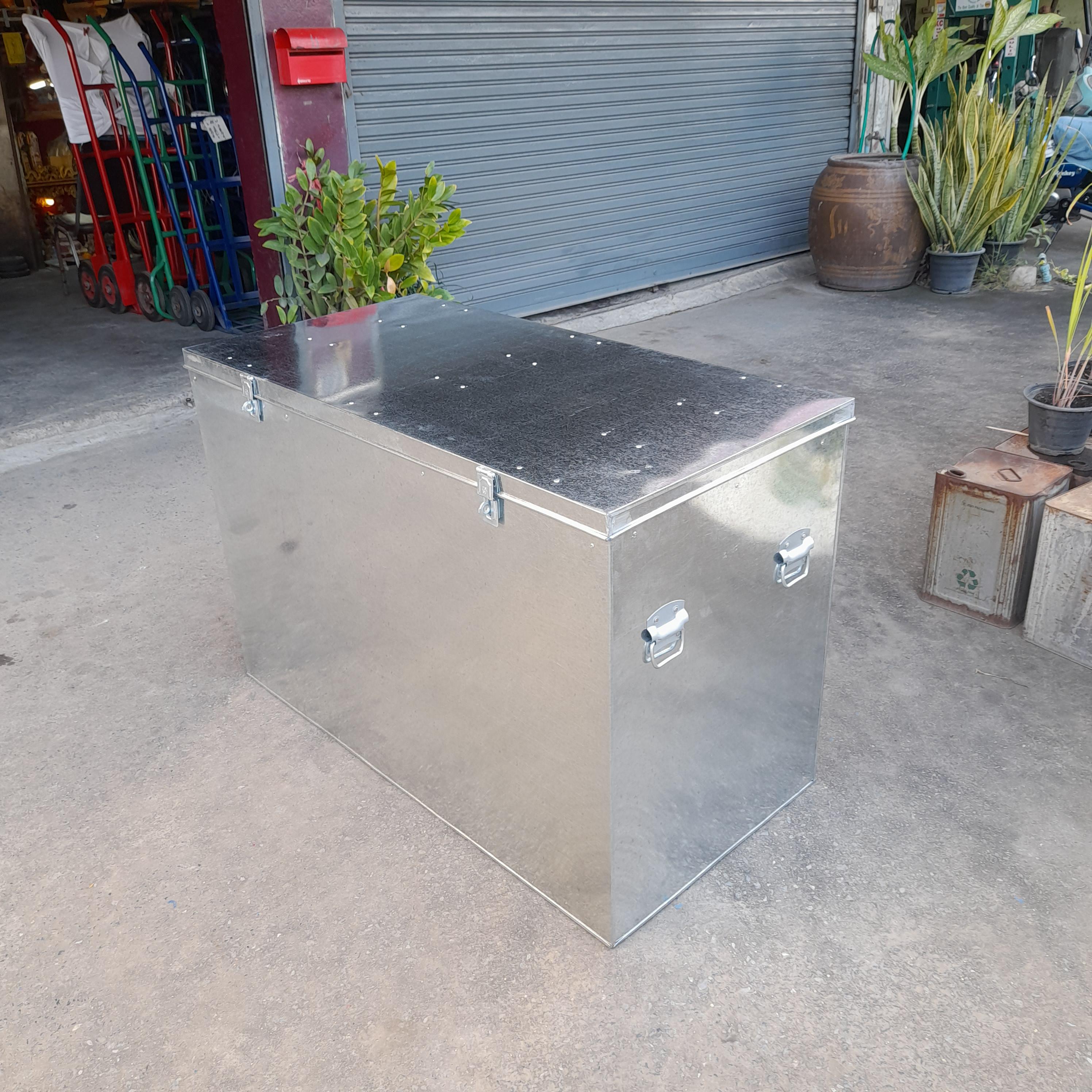 ถังผ้าสังกะสี ก58×ย117×ส.80ซม.