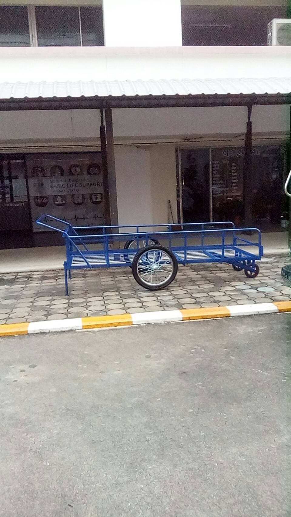 รถเข็นของ ขนาด 100×240ซม.เหล็กใหญ่(พิเศษ)