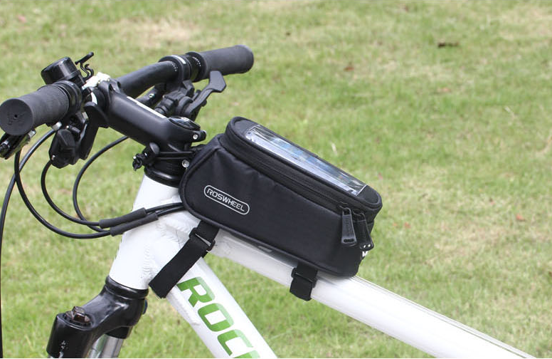 กระเป๋าบนเฟรมจักรยาน Roswheel ใส่โทรศัพท์ได้ โทรศัพท์ 5.5 นิ้ว