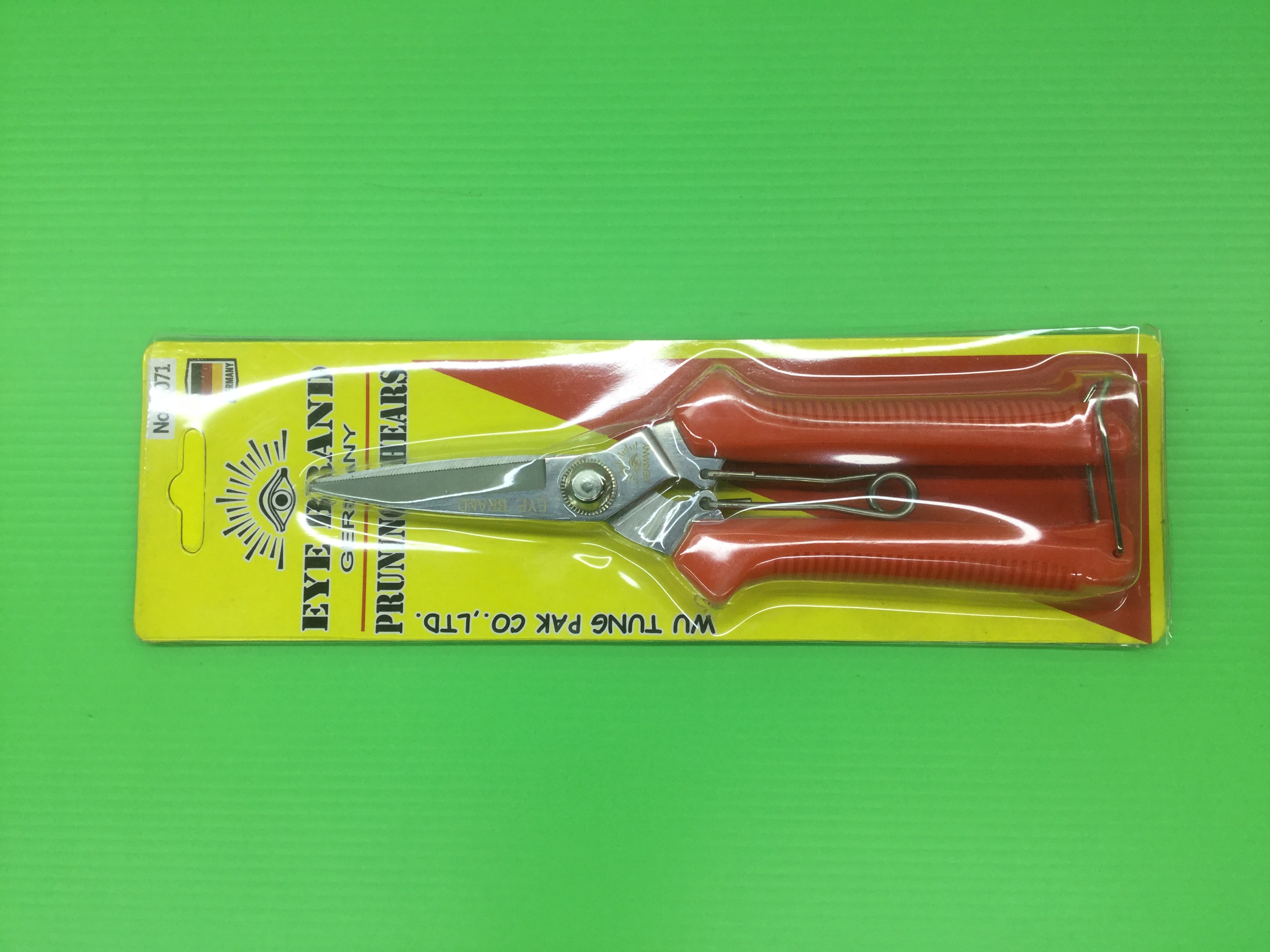 กรรไกรตัดกิ่งปลายแหลมสั้นตราตา EYE BRAND