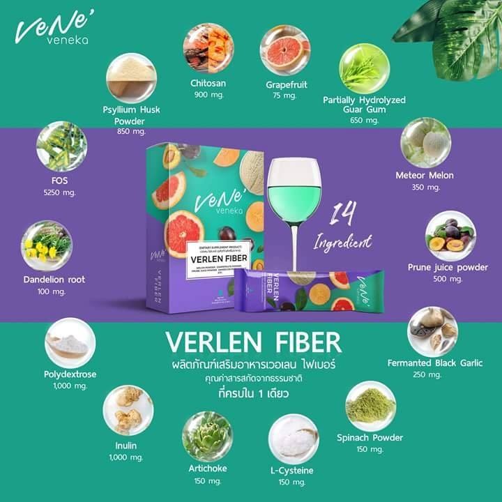 VerLen Fiber มีสารสำคัญอะไรบ้าง เวอเลนไฟเบอร์ มีสารสำคัญอะไรบ้าง 