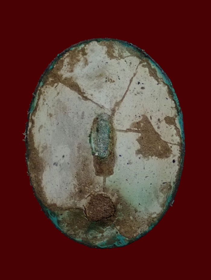 ล็อกเก็ต (รุ่นแรก) ฉากฟ้า องค์พ่อจตุคามรามเทพวิหารจังหวัดนราธิวาส