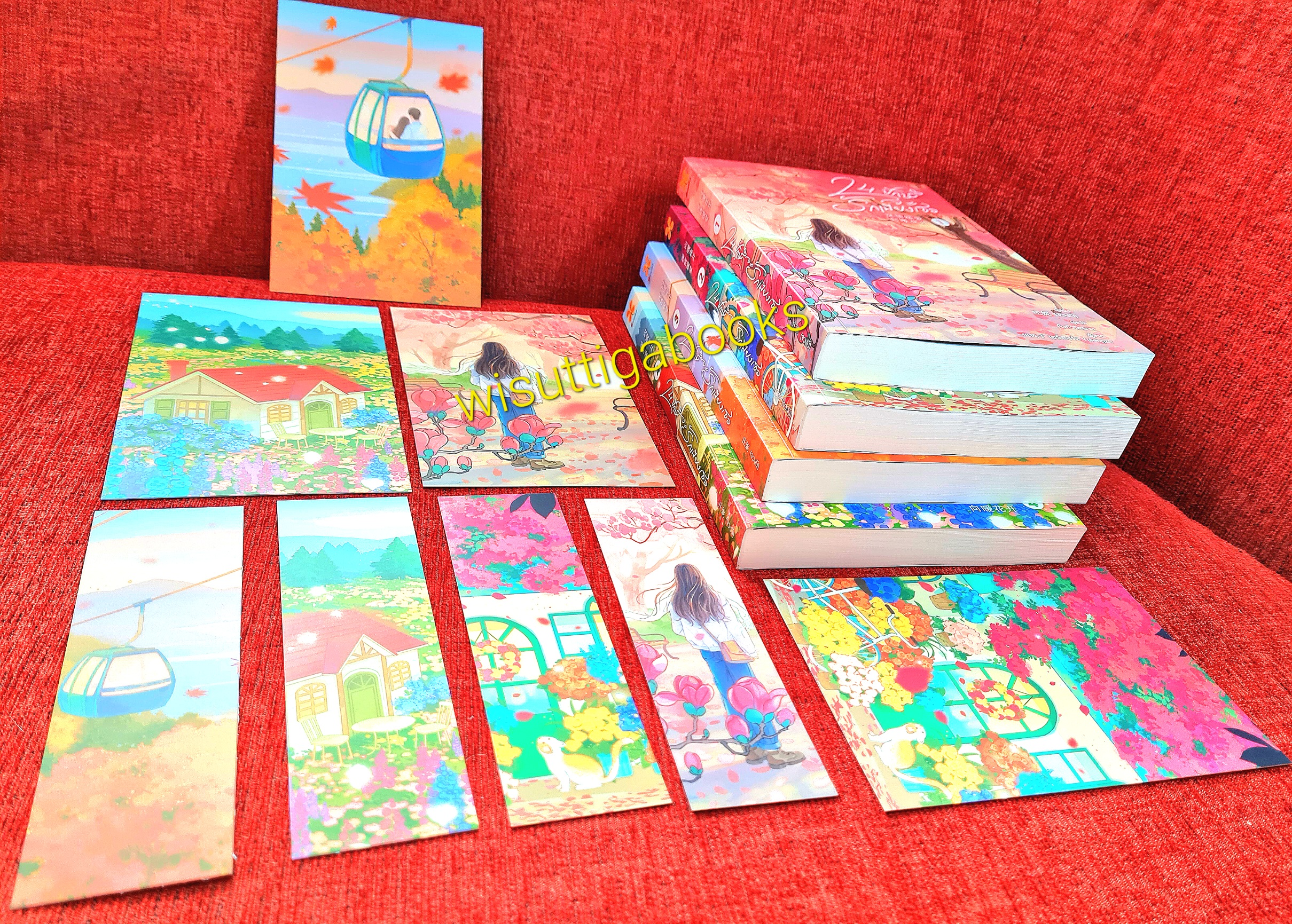 24 ปักษ์จะรักเพียงเธอ (4เล่มจบ+ที่คั่น+โปสการ์ดครบ) : ชางเว่ยเซียวเซียว เขียน , จวงหนี แปล